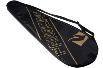Funda raqueta bádminton con cubierta - inzopo